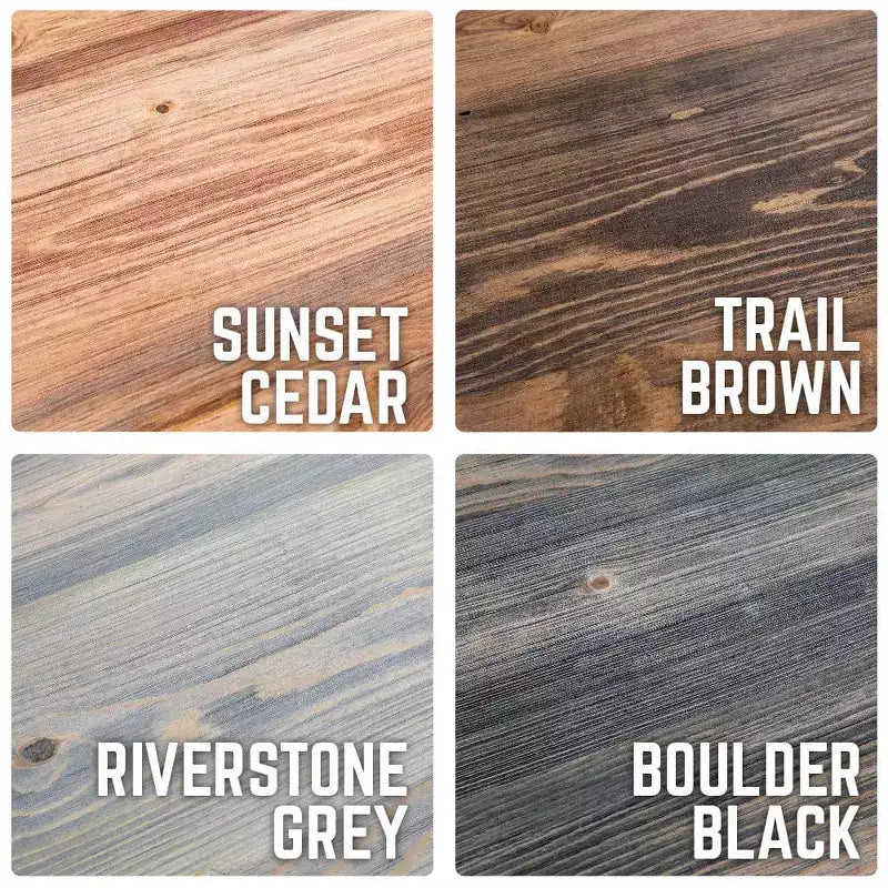 RESTORE Tavolo da caffè in legno massello Riverstone Grey di Pipe Decor