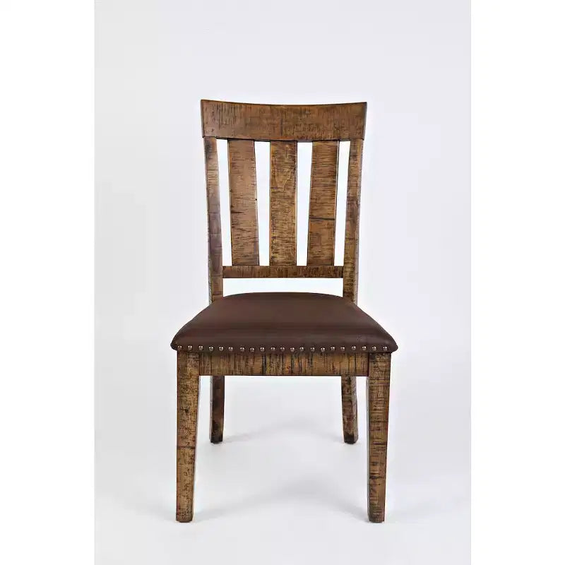 Jofran,Distressed Industrial Distressed Wood Dining Chair