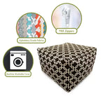 Majestic Home Goods, pouf ottomano morbido con link