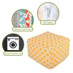 Majestic Home Goods, pouf ottomano morbido con link