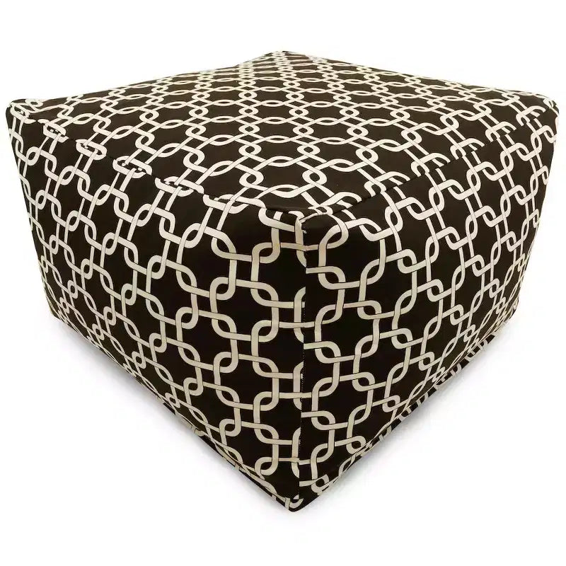 Majestic Home Goods, pouf ottomano morbido con link