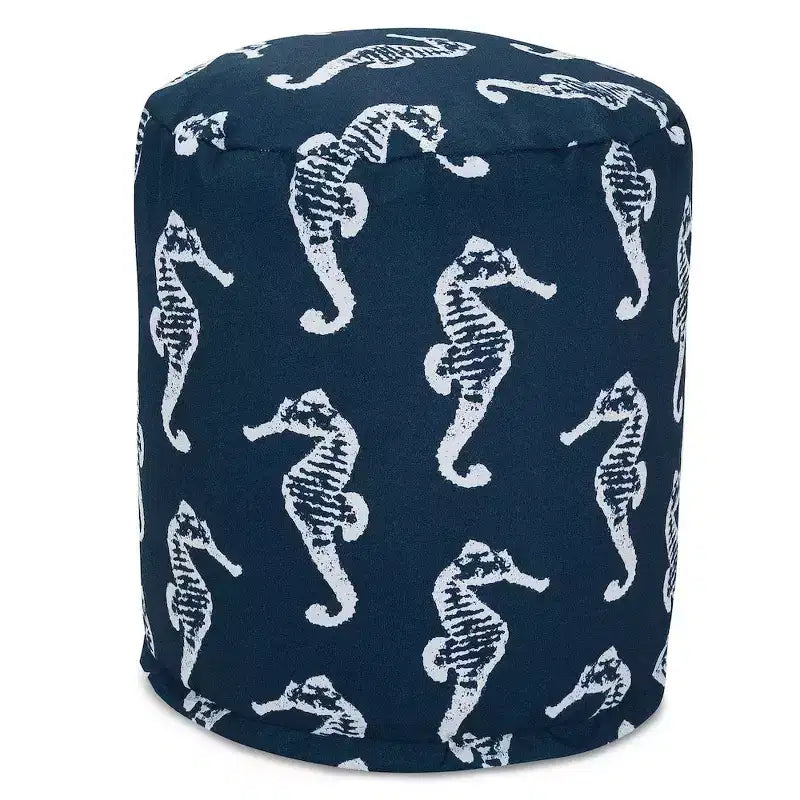 Majestic Home Goods,Pouf Cavalluccio marino