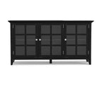 Armadio portaoggetti in legno HomeStock 34 in H e 62 in.W con 3 ante e 3 ripiani
