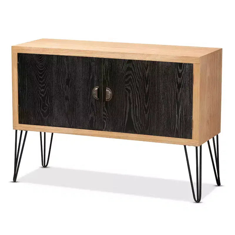 HomeStock Armadietti multiuso in metallo con 2 ante e 2 ripiani, 122 cm A x 203 cm L