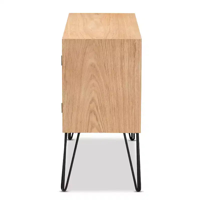 HomeStock Armadietti multiuso in metallo con 2 ante e 2 ripiani, 122 cm A x 203 cm L