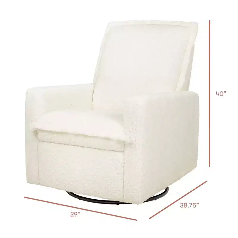 Poltrona reclinabile e girevole Babyletto Cali Flange