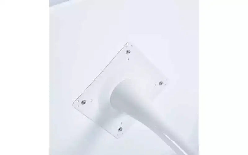 Homy Casa Tavolo da pranzo a piedistallo quadrato da 60 cm Tavolo moderno da caffè o da pranzo per spazi compatti
