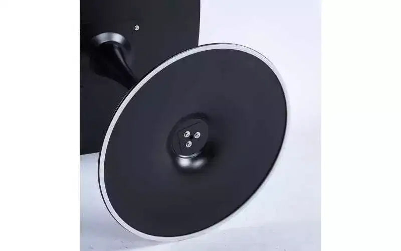 Homy Casa Tavolo da pranzo a piedistallo quadrato da 60 cm Tavolo moderno da caffè o da pranzo per spazi compatti