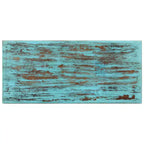 vidaXL Tavolino da caffè Multicolore Legno massello di recupero 110x50x34 cm
