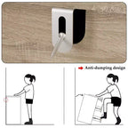 Comodino Famapy Smart Rovere Chiaro con Cassetto Nascosto, Top Ribaltabile - Anta con Serratura NFC e Cassetto Inferiore a Scomparsa, Tavolino Laterale per Camera da Letto e Soggiorno