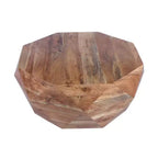 Tavolino da caffè Royal Hampton in legno di acacia da 33 pollici con forma a diamante e piano liscio, marrone naturale