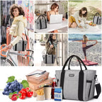 Organizzatore per pellicola trasparente e alluminio - Dispenser in acrilico per cassetti della cucina (misura standard, trasparente)
