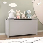 Whisen Kids Contenitore Porta Giocattoli, Mobili Contenitori Utility con Coperchio a Cerniera di Sicurezza per Bambini dai 2 Anni in su, Montaggio Rapido