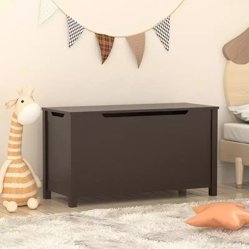 Whisen Kids Contenitore Porta Giocattoli, Mobili Contenitori Utility con Coperchio a Cerniera di Sicurezza per Bambini dai 2 Anni in su, Montaggio Rapido