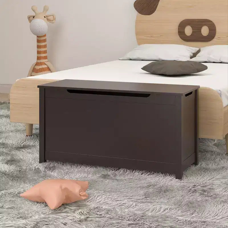 Whisen Kids Contenitore Porta Giocattoli, Mobili Contenitori Utility con Coperchio a Cerniera di Sicurezza per Bambini dai 2 Anni in su, Montaggio Rapido