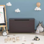 Whisen Kids Contenitore Porta Giocattoli, Mobili Contenitori Utility con Coperchio a Cerniera di Sicurezza per Bambini dai 2 Anni in su, Montaggio Rapido