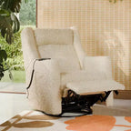 Babyletto Kiwi Deluxe Poltrona reclinabile elettrica e girevole con funzione dondolo, riscaldamento e massaggio