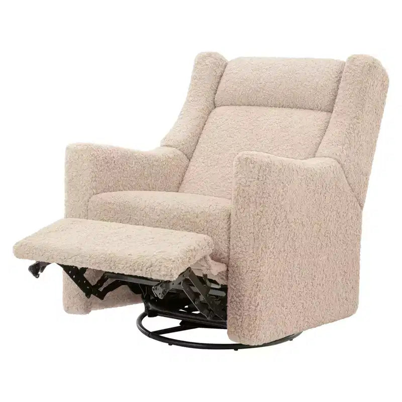Babyletto Kiwi Deluxe Poltrona reclinabile elettrica e girevole con funzione dondolo, riscaldamento e massaggio