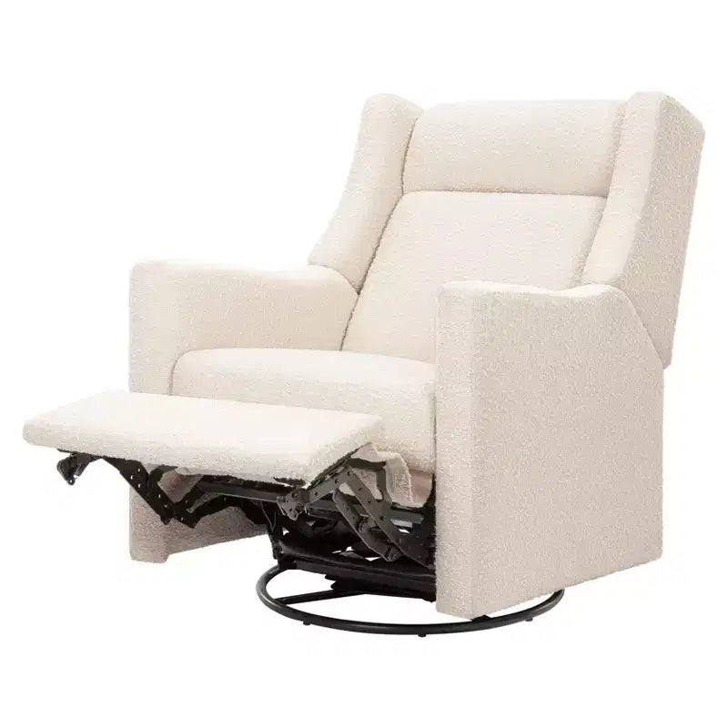 Babyletto Kiwi Deluxe Poltrona reclinabile elettrica e girevole con funzione dondolo, riscaldamento e massaggio
