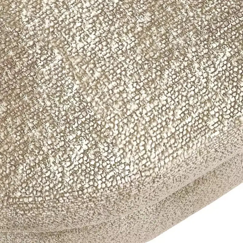 Panca portaoggetti ovale imbottita Homy Casa con coperchio sollevabile, ottomana in tessuto blu con gambe in legno