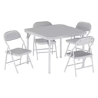 Set di 5 Tavolo e Sedie Pieghevoli per Bambini, Set di Tavolo e Sedie per Attività per Neonati e Bambini per Sala da Pranzo, Asili Nido, Aule