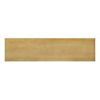 Tavolino Consolle Minimalista in Legno con Gambe Geometriche, Tavolo da Ingresso in Legno Stile Fattoria per Soggiorno e Ingresso