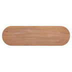Consolle in Rattan con Contenitore, Tavolo Stretto da Ingresso in Legno per Soggiorno e Corridoio