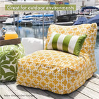 Majestic Home Goods Sedia a sdraio French Quarter Navy