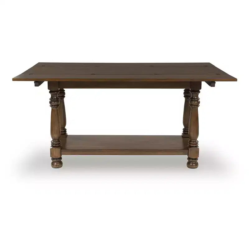 Tavolino da divano marrone Signature Design by Ashley Sturlayne Flip-Top con design a ribalta