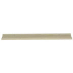 Set di 2 mensole da parete grandi sospese in MDF colore rovere Sonoma