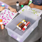 Torre Portaoggetti Mobile a 20 Scomparti ECR4Kids e 20 Contenitori, 5x4, Mobili per Bambini