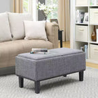 HomeStock Comfort Brentwood Pouf Contenitore