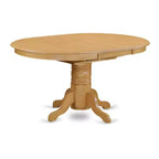 HomeStock Set da pranzo 5 pezzi con tavolo e 4 sedie in legno massello con finitura quercia naturale