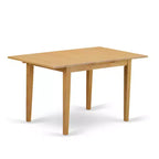 Set da pranzo 3 pezzi tavolo e sedie - Tavolo da cucina con sedie - Set da pranzo piccolo - Elegante finitura rovere
