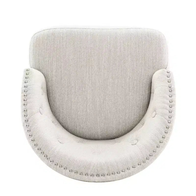 GDFStudio Combes Sgabelli da bar girevoli imbottiti da 84 cm (set da 2)