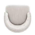 GDFStudio Combes Sgabelli da bar girevoli imbottiti da 84 cm (set da 2)