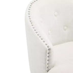 GDFStudio Combes Sgabelli da bar girevoli imbottiti da 84 cm (set da 2)