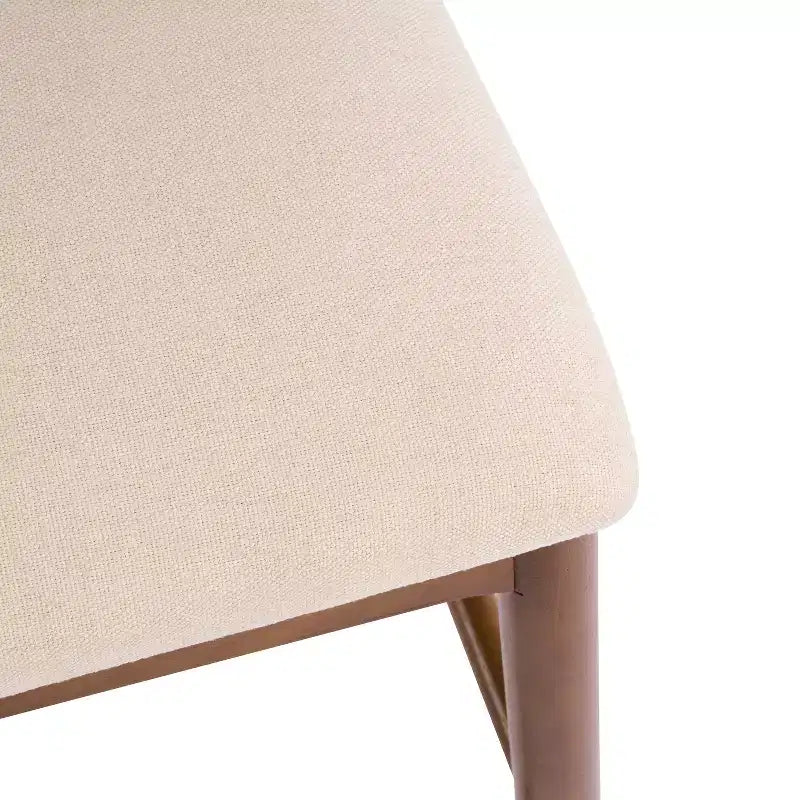 Christopher Knight Home Iven Sgabelli da bancone moderni imbottiti in legno di gomma (set da 4)