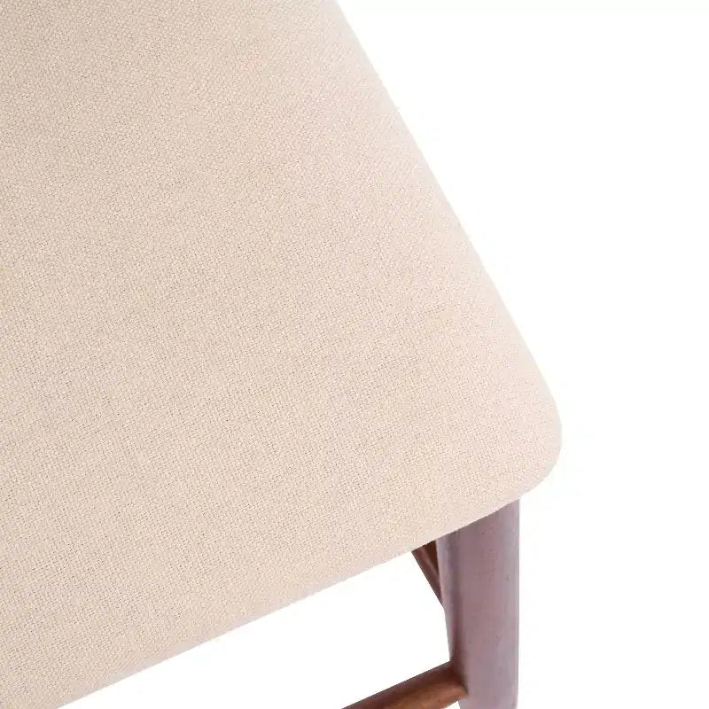 Christopher Knight Home Iven Sgabelli da bancone moderni imbottiti in legno di gomma (set da 4)