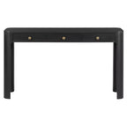 Console Polibi con bordi curvi e 3 cassetti nascosti