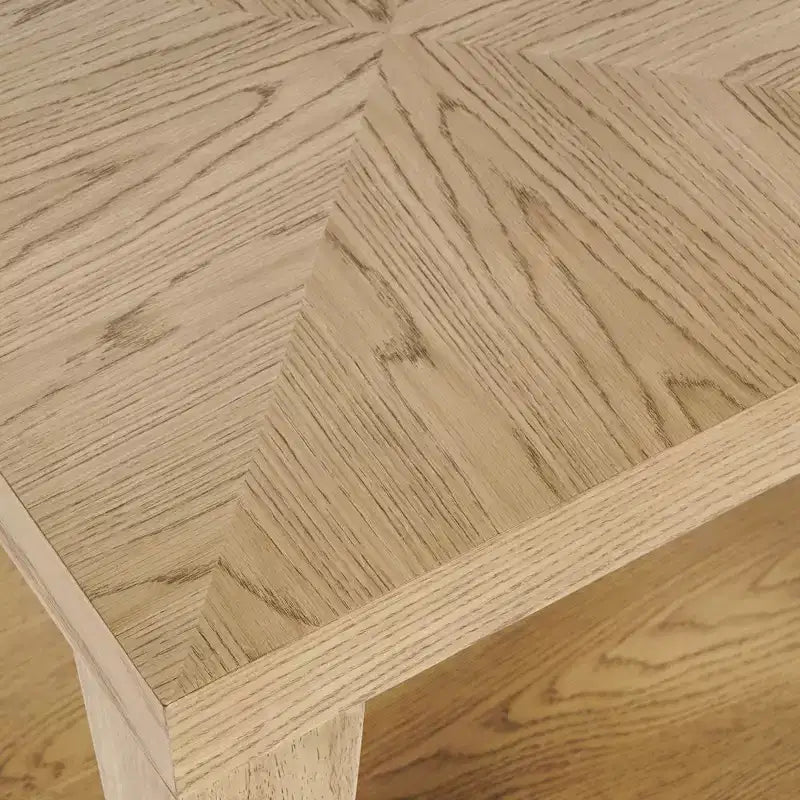 Jofran, Tavolino quadrato contemporaneo moderno Laurel Creek da 24 pollici con ripiano aperto