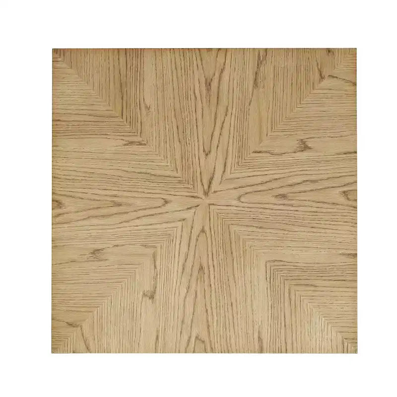 Jofran, Tavolino quadrato contemporaneo moderno Laurel Creek da 24 pollici con ripiano aperto