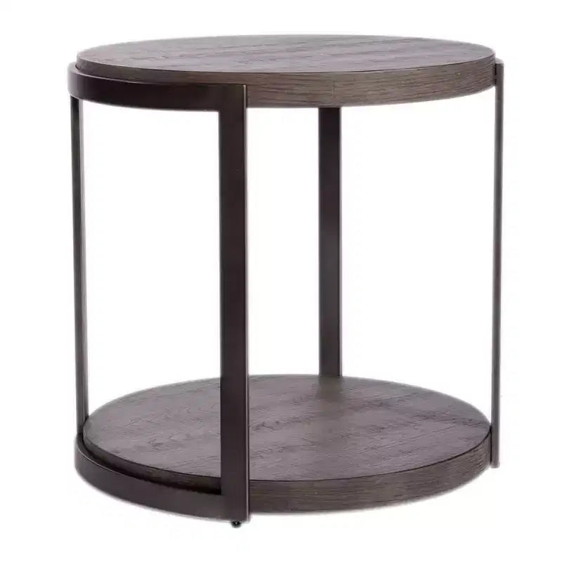 Liberty Furniture, Tavolino Rotondo Modern View in Gauntlet Gray
