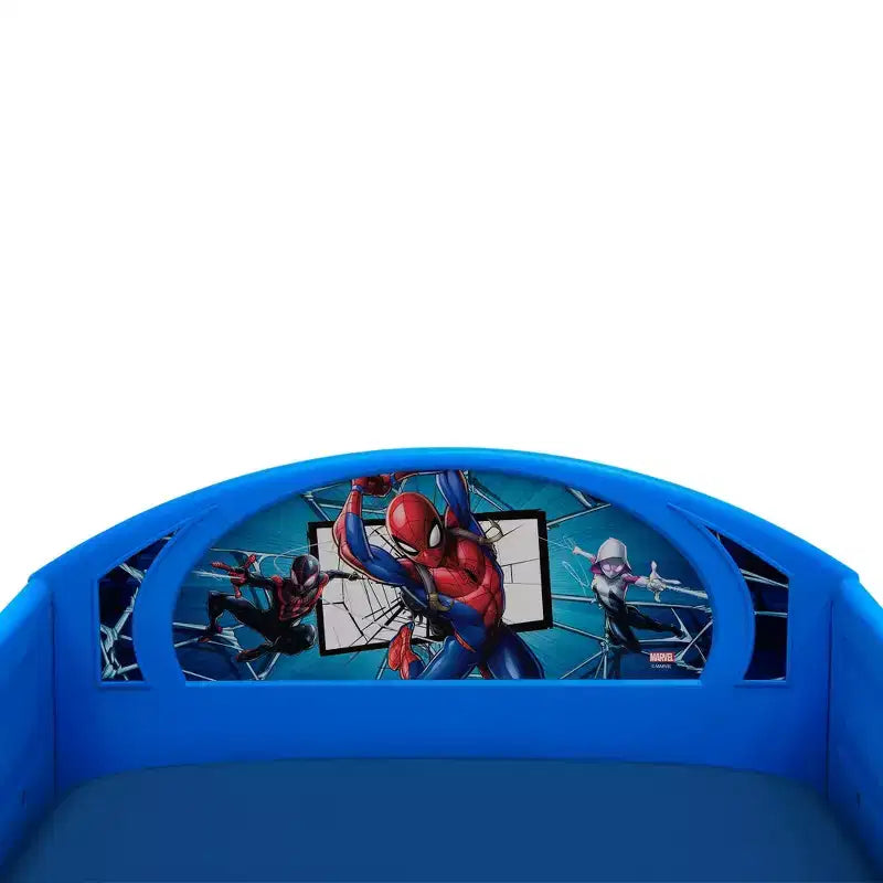 Marvel Spider-Man Lettino per Bambini con Funzione di Gioco