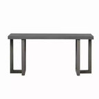Consolle moderna con gambe in legno robuste, tavolo da ingresso, tavolino da divano rustico per corridoio, soggiorno o ufficio - Panipeachy
