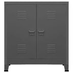 vidaXL Cassettiera Portadocumenti Credenza Cassettiera Mobile Contenitore per Ufficio Acciaio