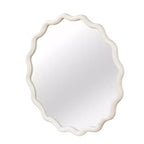 Specchio decorativo rotondo ondulato GDFStudio Nivelle