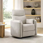 Poltrona reclinabile girevole elettrica Fermin|ARTFUL LIVING DESIGNS