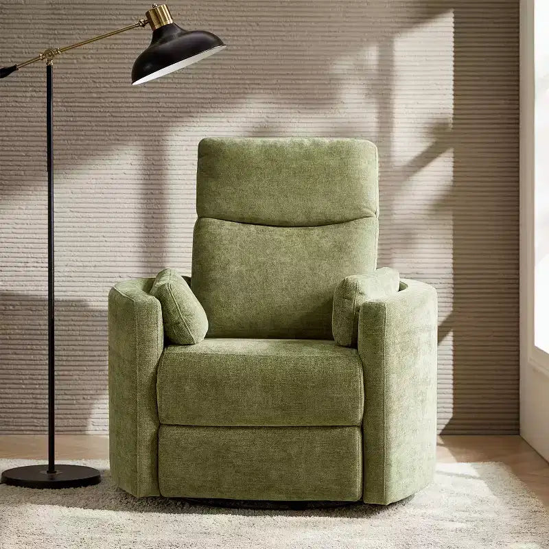 Poltrona reclinabile girevole elettrica Fermin|ARTFUL LIVING DESIGNS