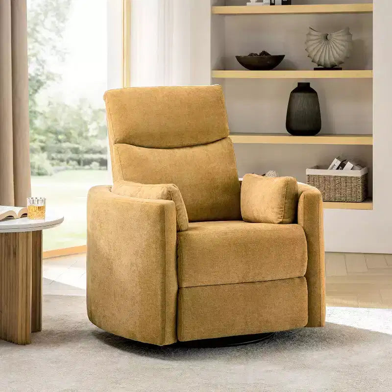 Poltrona reclinabile girevole elettrica Fermin|ARTFUL LIVING DESIGNS